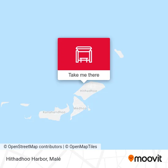 Hithadhoo Harbor map