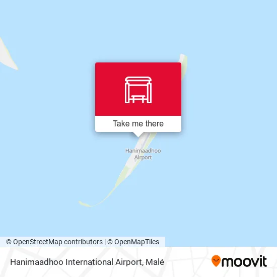 Hanimaadhoo International Airport map