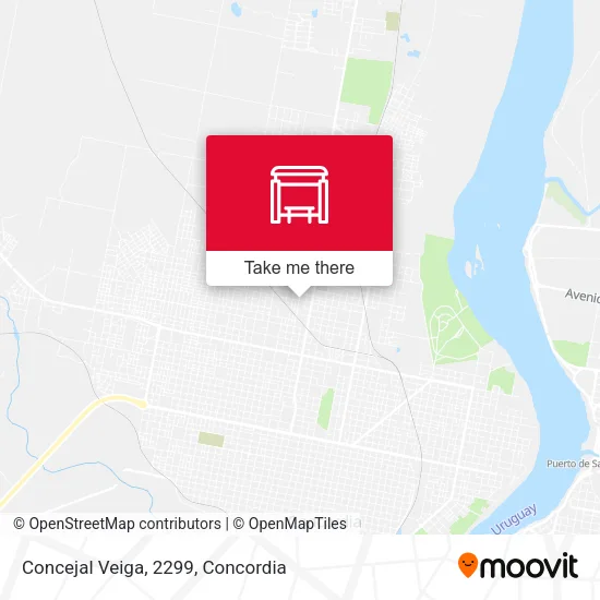 Concejal Veiga, 2299 map