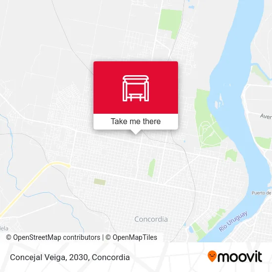 Concejal Veiga, 2030 map