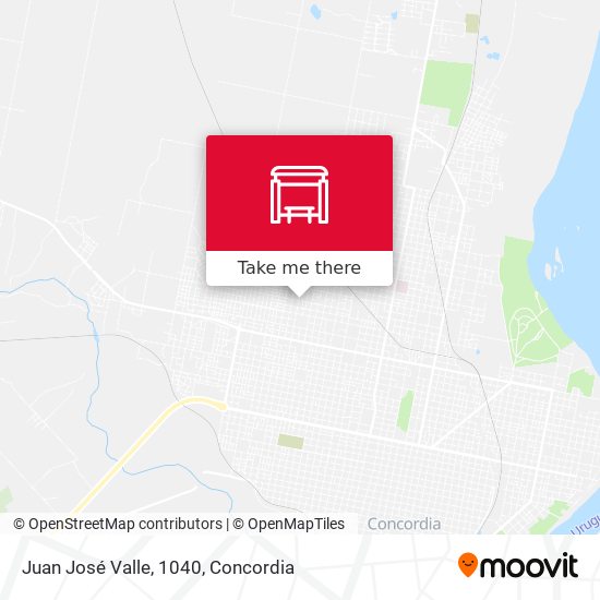 Mapa de Juan José Valle, 1040