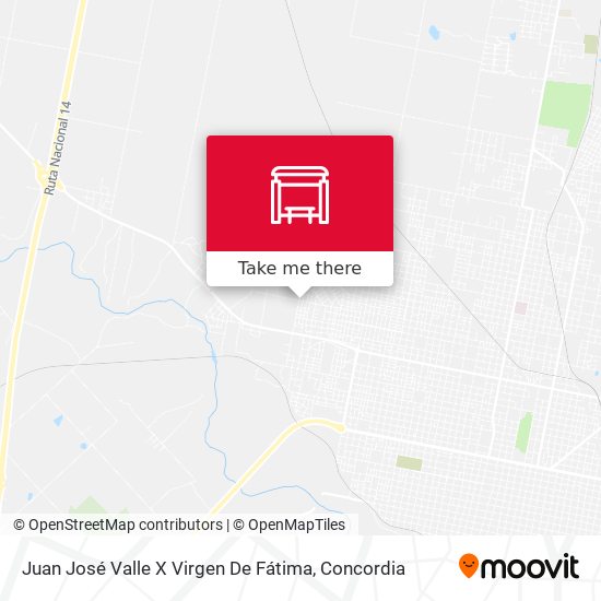 Juan José Valle X Virgen De Fátima map