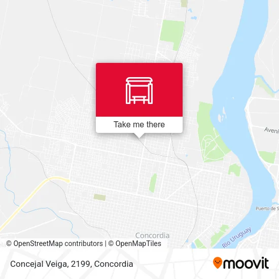 Concejal Veiga, 2199 map