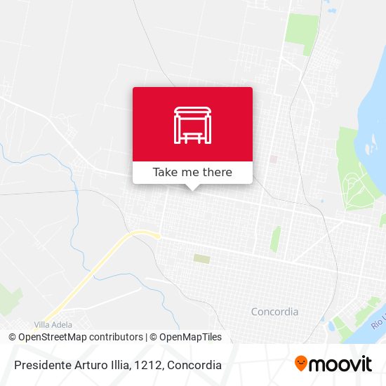 Presidente Arturo Illia, 1212 map