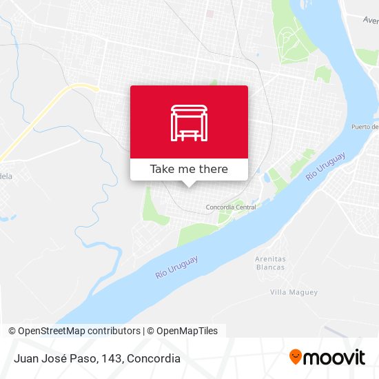 Juan José Paso, 143 map