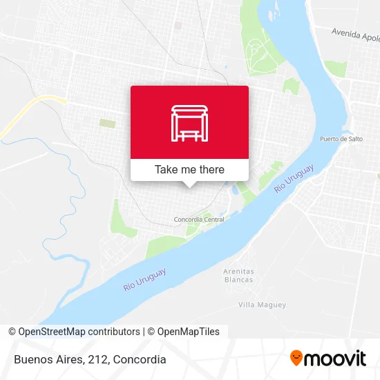 Buenos Aires, 212 map