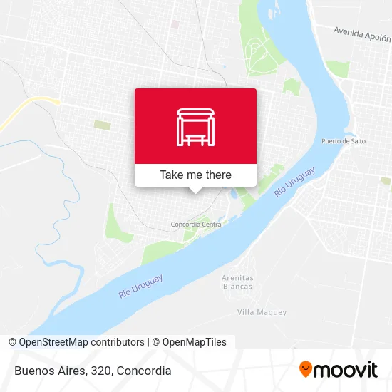 Buenos Aires, 320 map