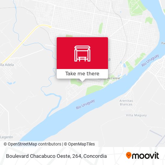 Mapa de Boulevard Chacabuco Oeste, 264