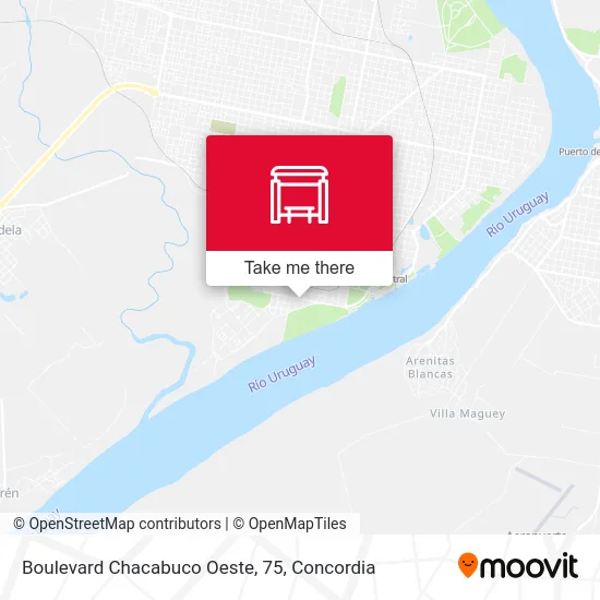 Boulevard Chacabuco Oeste, 75 map