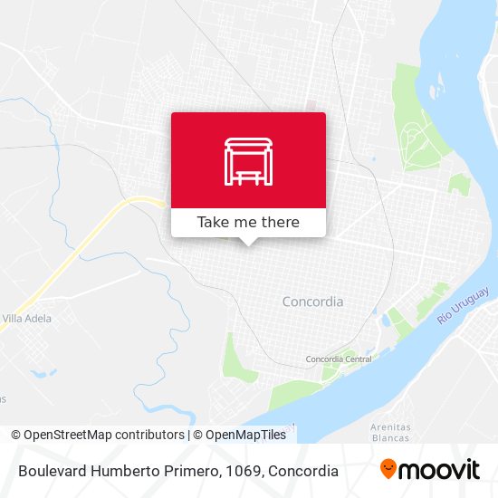Boulevard Humberto Primero, 1069 map