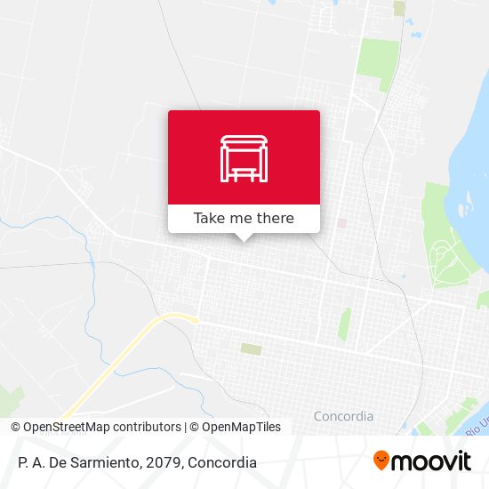 Mapa de P. A. De Sarmiento, 2079