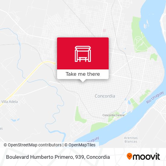 Boulevard Humberto Primero, 939 map