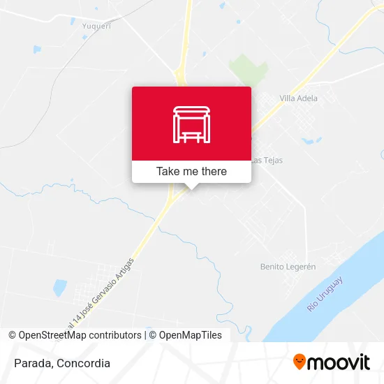 Parada map