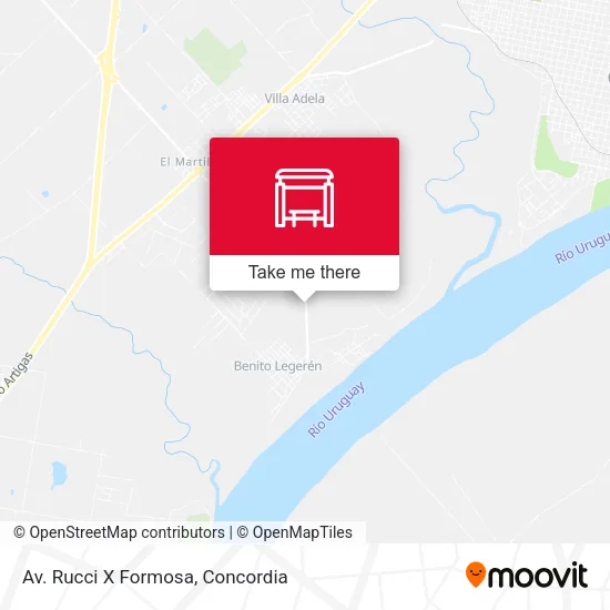 Av. Rucci X Formosa map