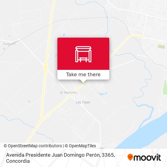 Avenida Presidente Juan Domingo Perón, 3365 map