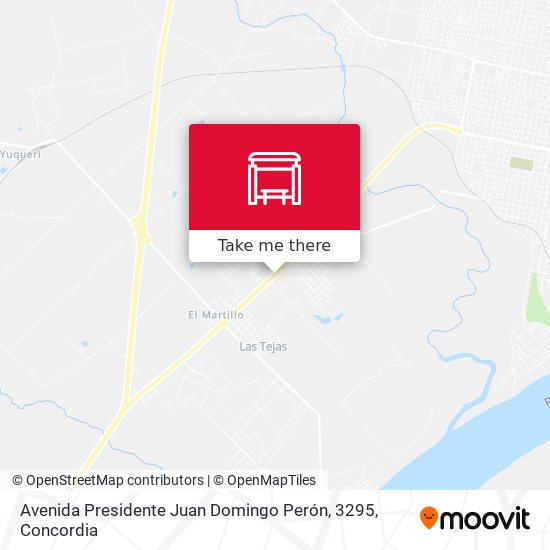 Avenida Presidente Juan Domingo Perón, 3295 map