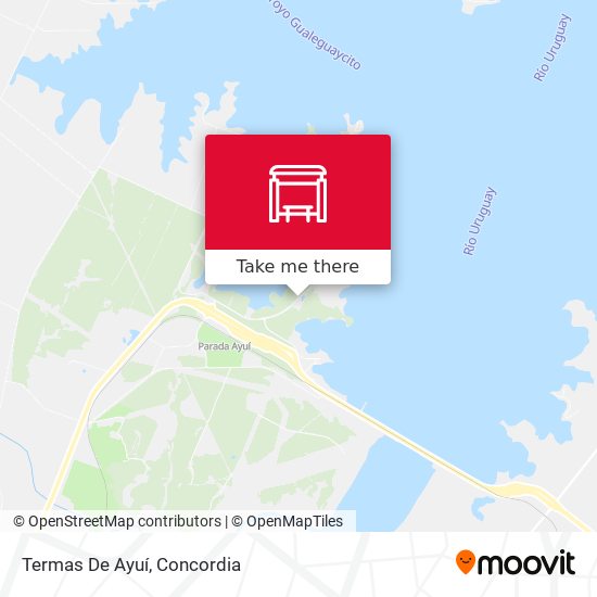 Mapa de Termas De Ayuí