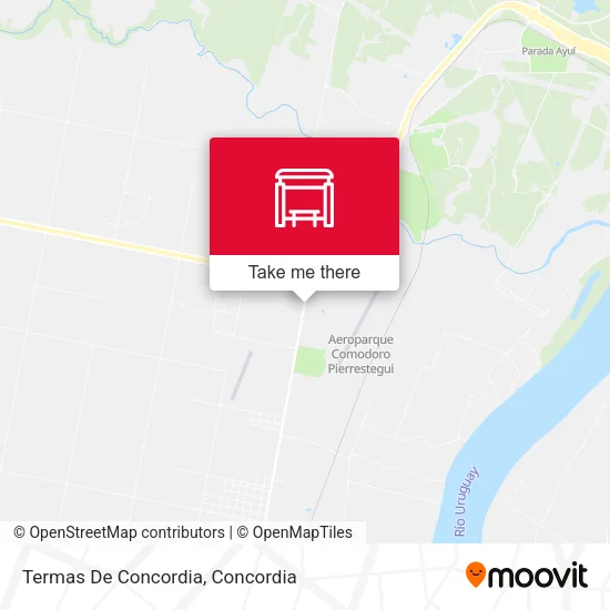 Mapa de Termas De Concordia