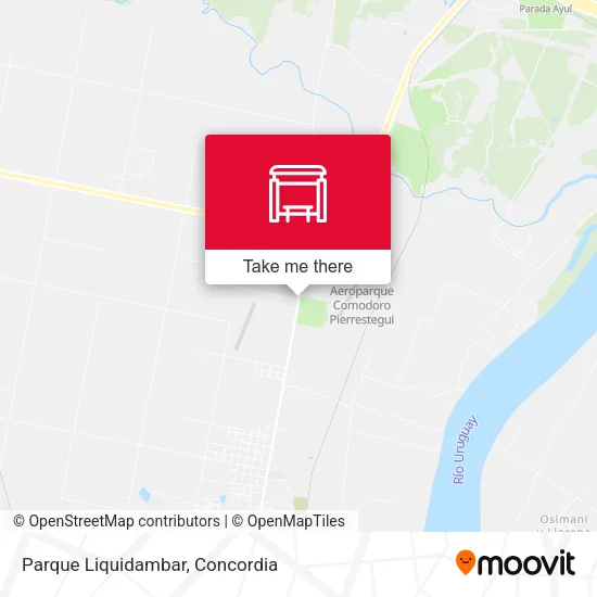 Parque Liquidambar map