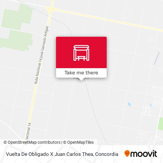 Vuelta De Obligado X Juan Carlos Thea map