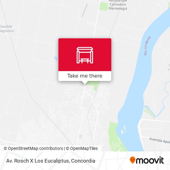 Av. Rosch X Los Eucaliptus map