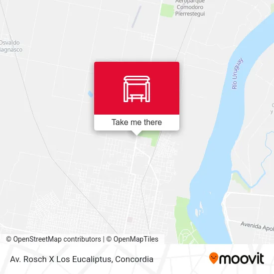 Av. Rosch X Los Eucaliptus map