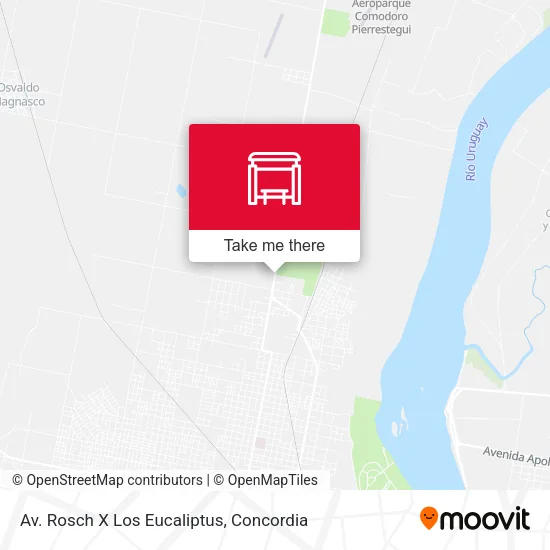 Av. Rosch X Los Eucaliptus map