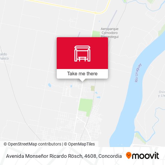 Mapa de Avenida Monseñor Ricardo Rösch, 4608