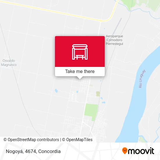 Nogoyá, 4674 map