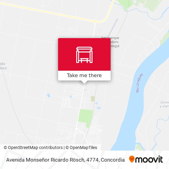 Mapa de Avenida Monseñor Ricardo Rösch, 4774