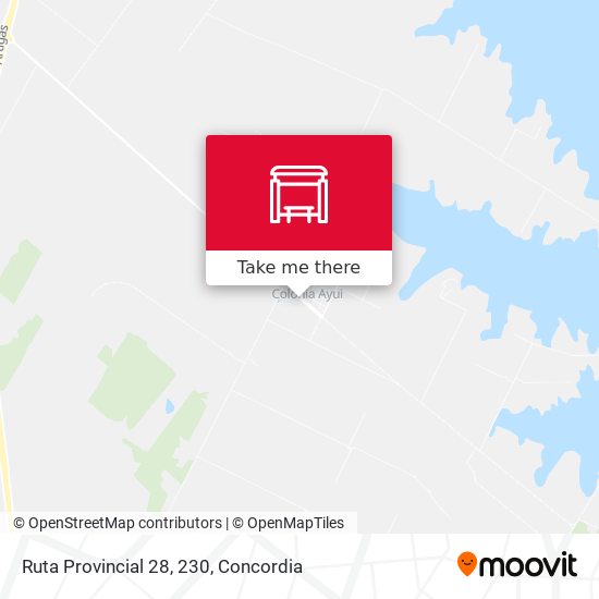 Mapa de Ruta Provincial 28, 230