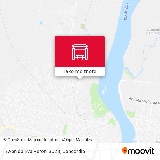 Avenida Eva Perón, 3028 map