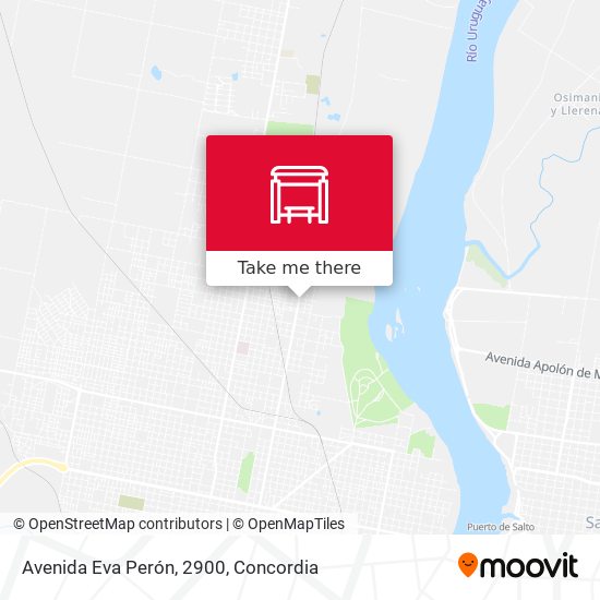 Avenida Eva Perón, 2900 map