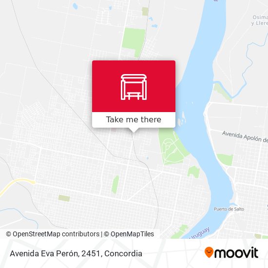 Avenida Eva Perón, 2451 map