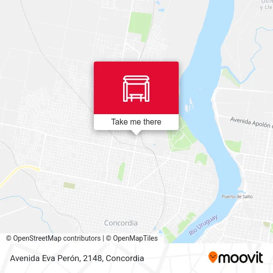 Avenida Eva Perón, 2148 map