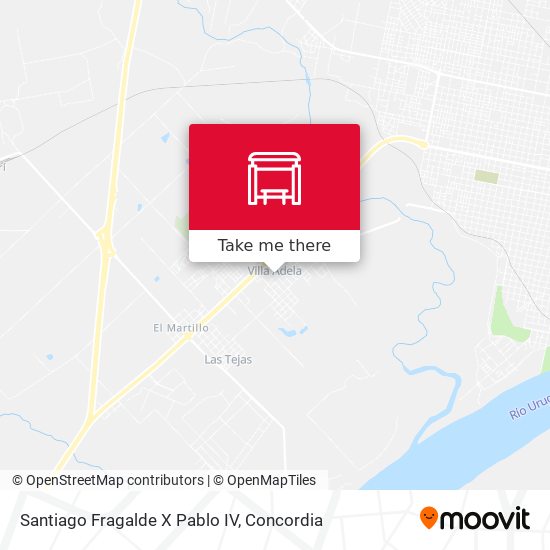 Santiago Fragalde X Pablo IV map