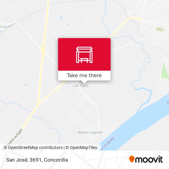 Mapa de San José, 3691
