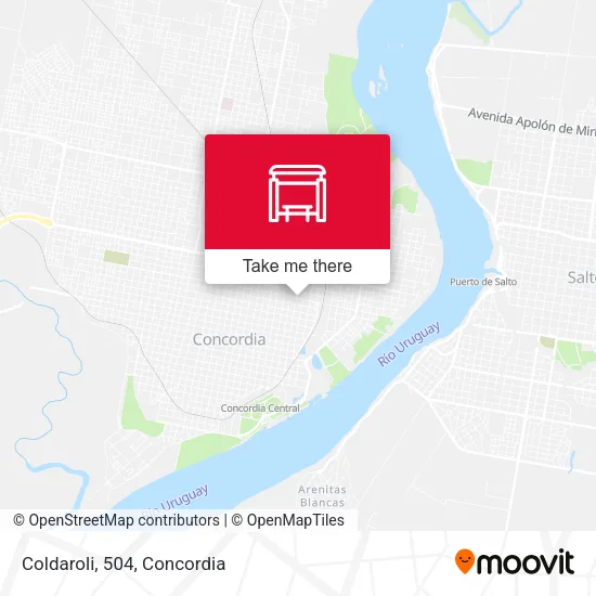 Coldaroli, 504 map