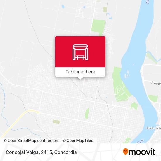 Concejal Veiga, 2415 map