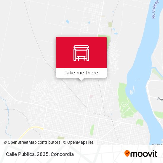 Mapa de Calle Publica, 2835