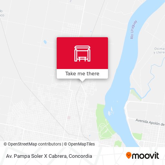 Av. Pampa Soler X Cabrera map
