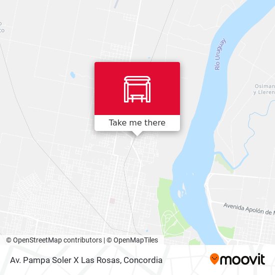 Av. Pampa Soler X Las Rosas map