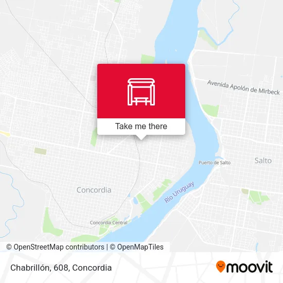 Chabrillón, 608 map