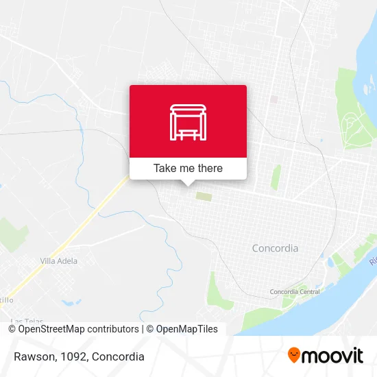 Rawson, 1092 map