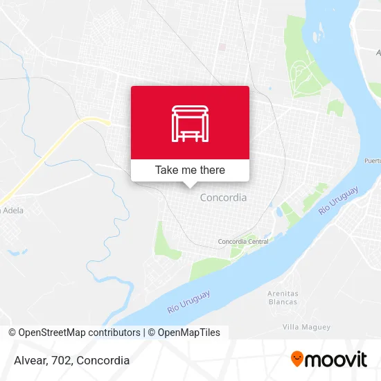 Alvear, 702 map