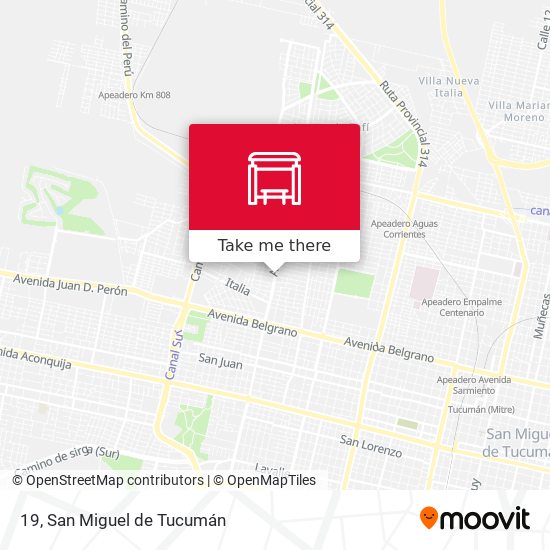 Mapa de 19