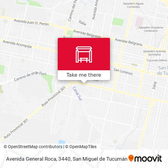 Avenida General Roca, 3440 map