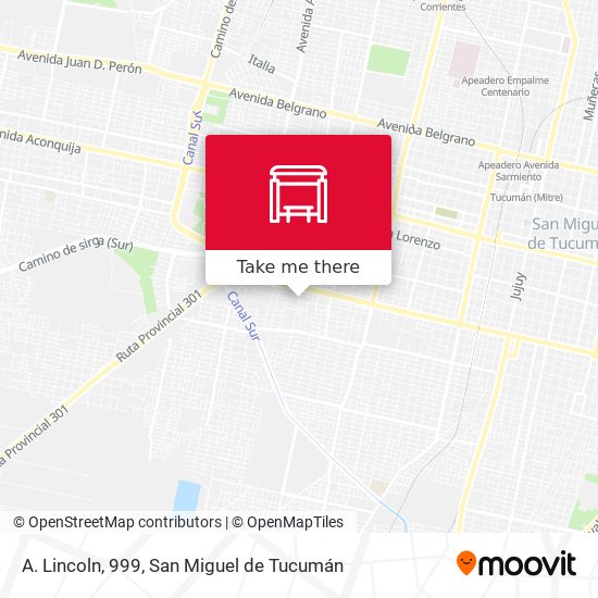 Mapa de A. Lincoln, 999