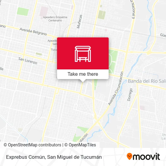 Exprebus Común map