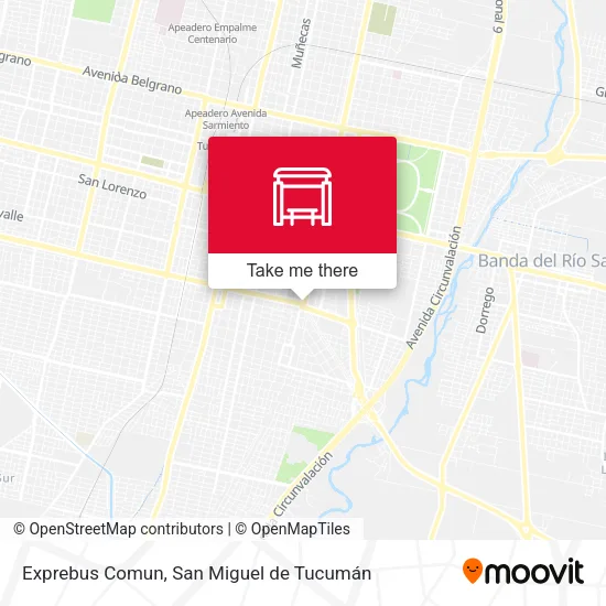 Exprebus Comun map